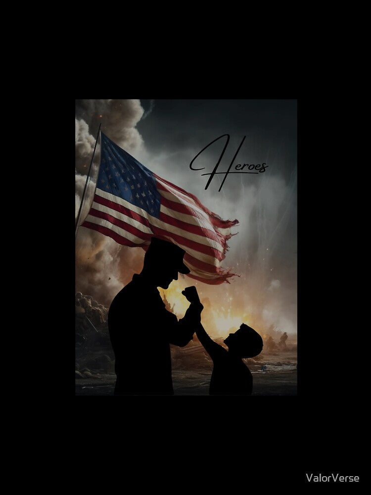 Heroes United: Flag, Father, Son by ValorVerse