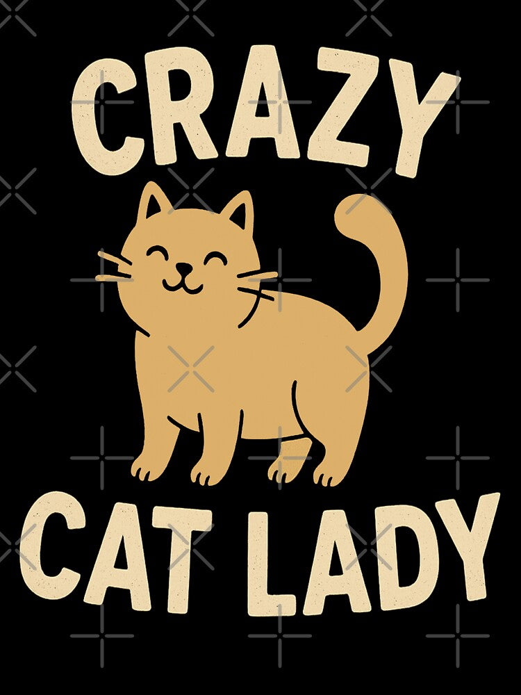 Crazy Cat Lady – Cute Retro Cat Lover Design by VinCut