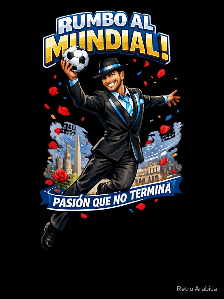 Argentina World Cup 2026 Tango Passion by Retro Arabica