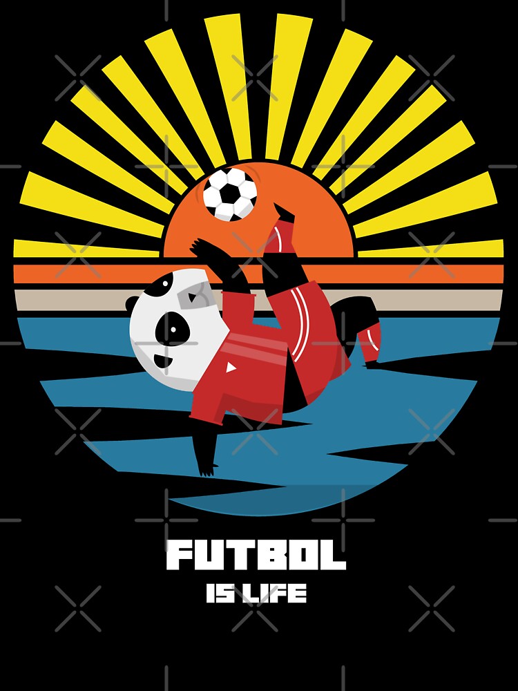 Futbol Is Life Panda Soccer Super Star by TheWildFlix