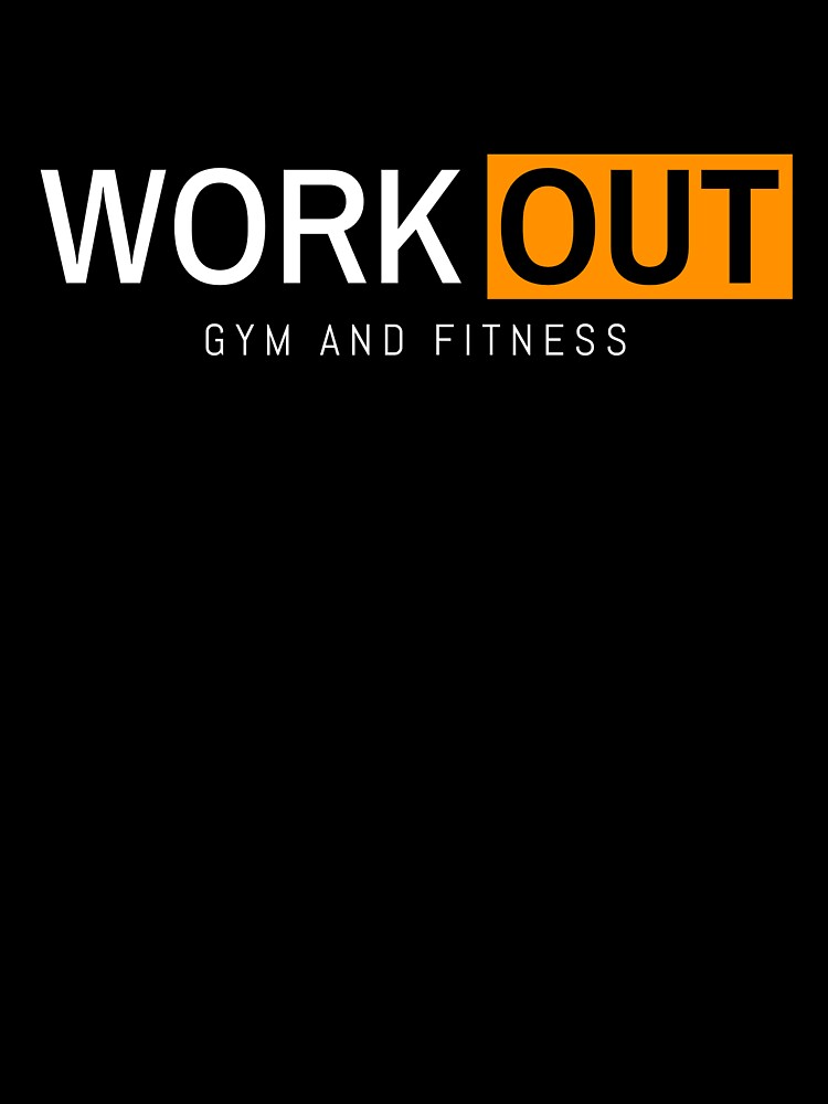 Workout gym and fitness by sreckov-desig