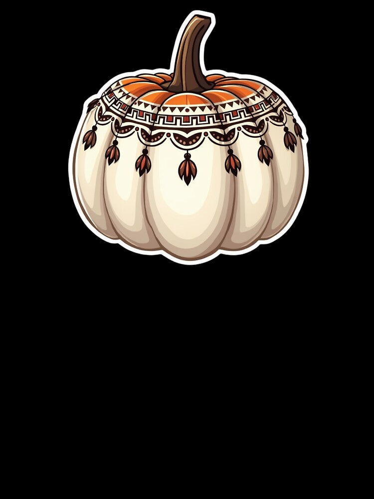 Boho White Pumpkin by ArtfullyRooted