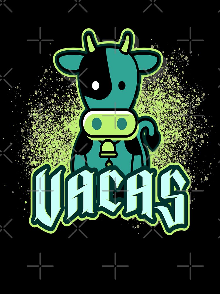 Vacas Kawaii Blue by Coder-T
