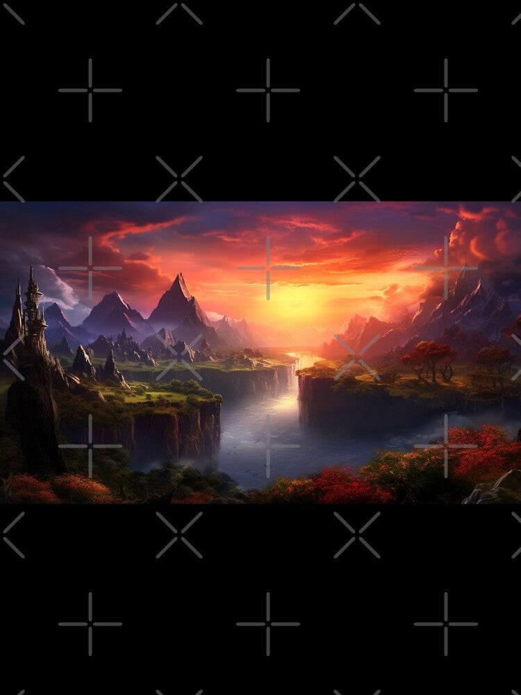Fantasy Landscape - Realm of Ravengorge by Fantasy Masterpiece