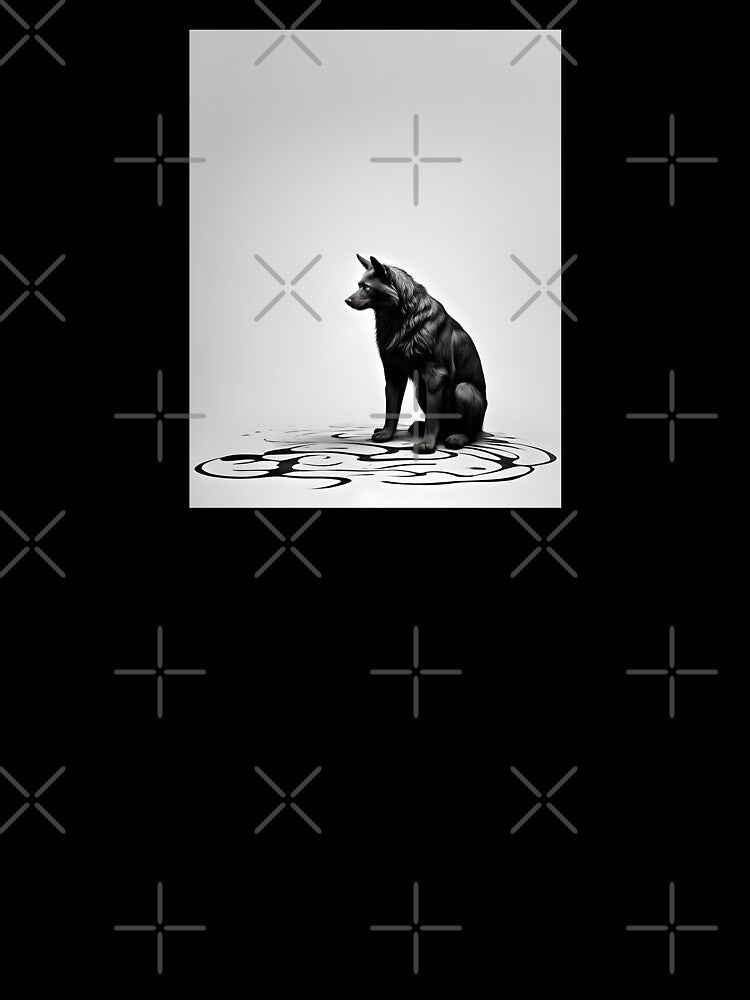 The Black Dog of Depression, Digital Art by Burn-Ego