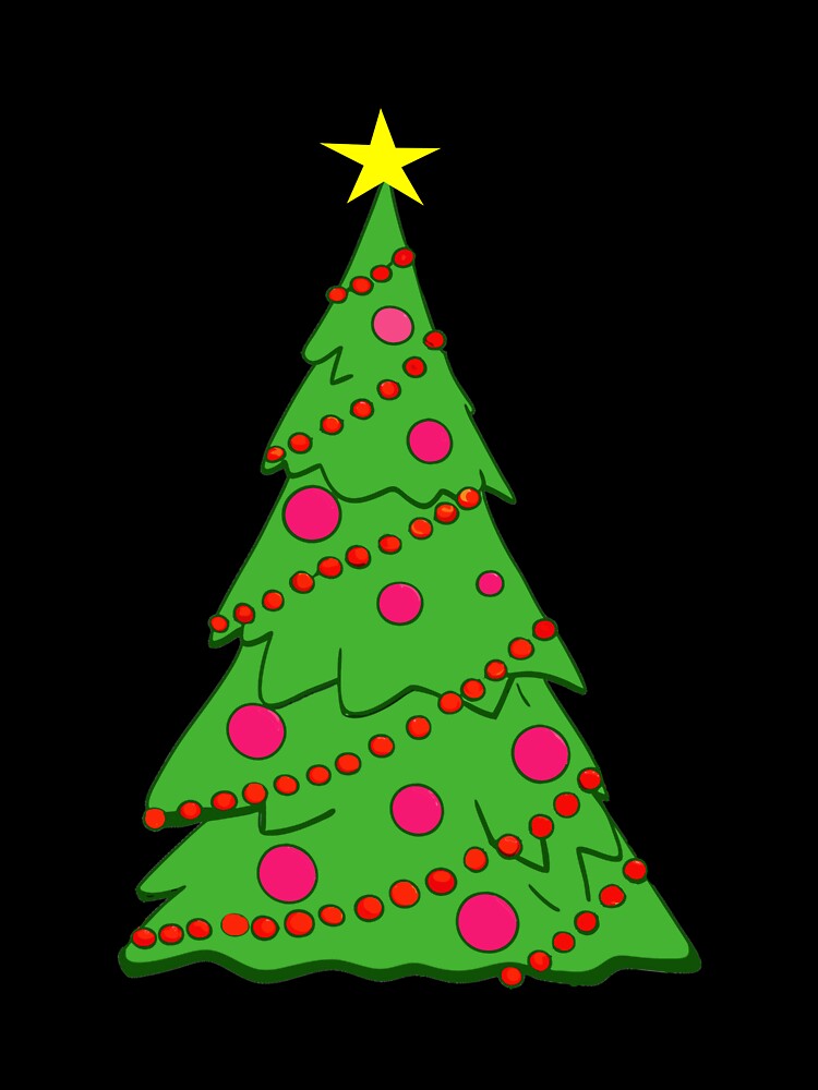 Festive Christmas Tree – Holiday Decor & Gifts by donwillisjrart