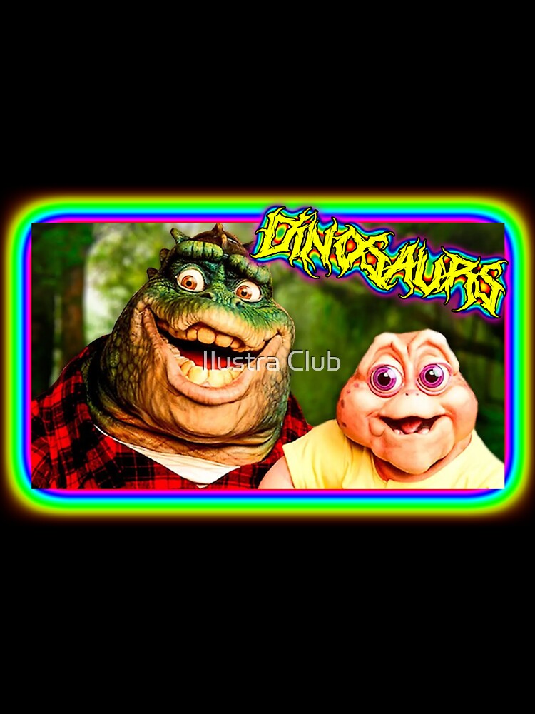 dinosaurs 90s by Ilustra Club