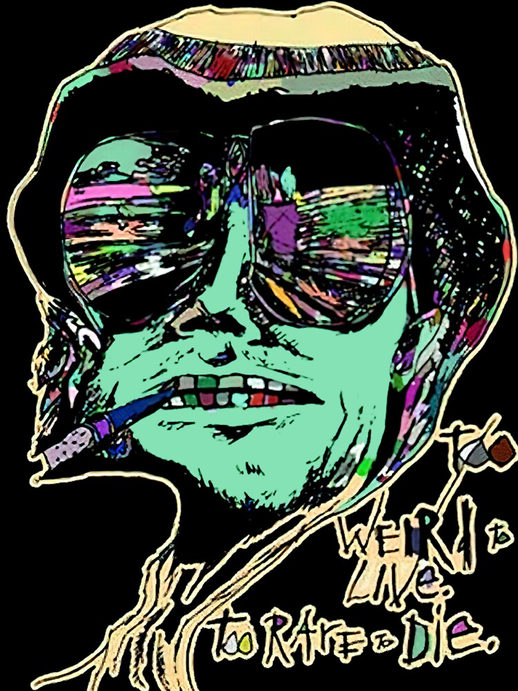 Fear and Loathing in Las Vegas Sitcom Film Raoul Duke Hitchhiker Highway Patrolm by fotsodineiah