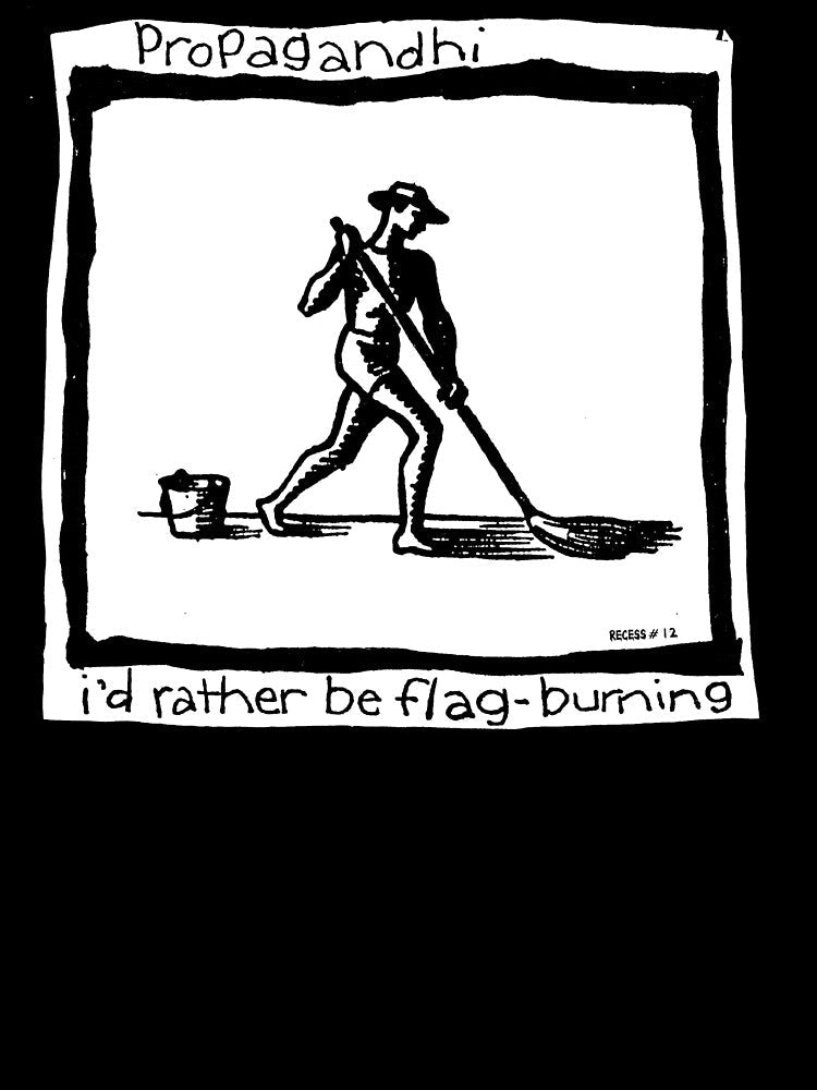 Propagandhi "I'd Rather Be Flag-Burning" by 20-EYES