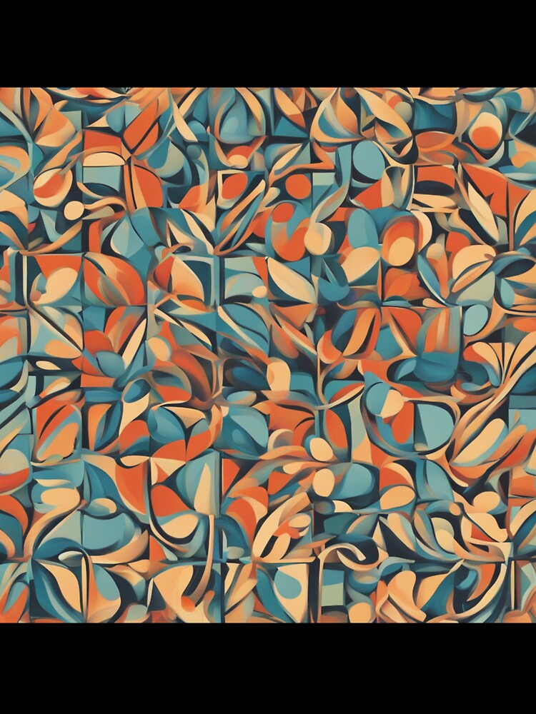Playful Geometric Shapes Art by Giorgino-Gio