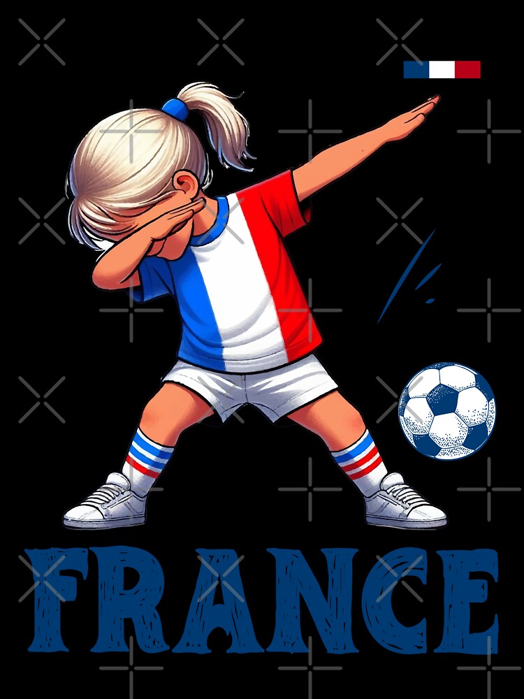 Girl French Soccer by MyLifeStyleShop