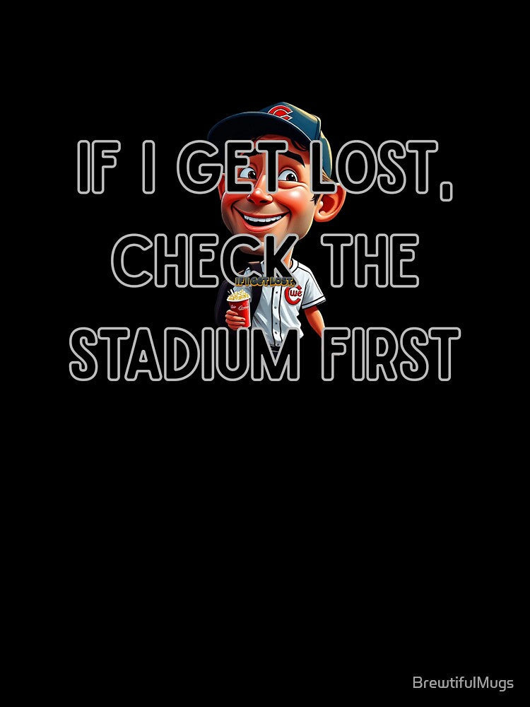 Check the Stadium First – Funny Sports Fan Shirt & Mug by BrewtifulMugs