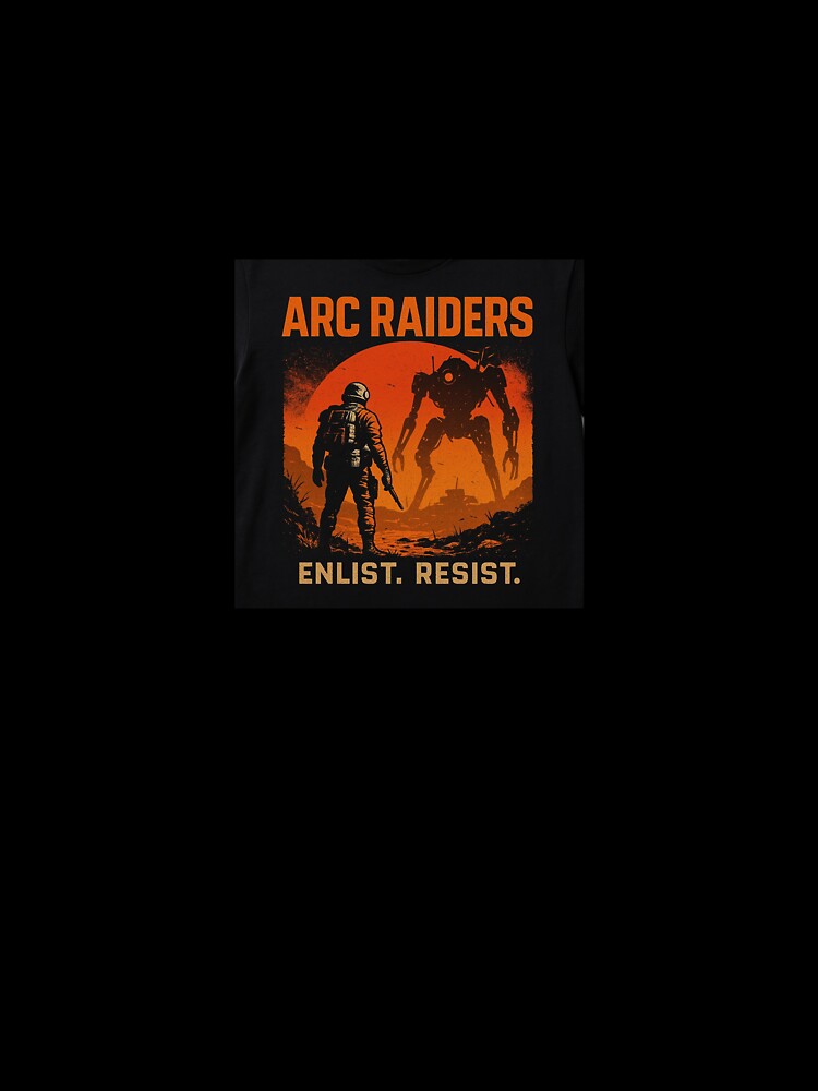 Futuristic ARC Raider Poster – Enlist, Resist, Fight Back by Eriq21