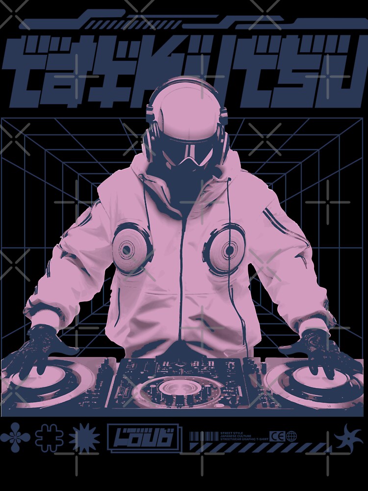 Taikutsu Japanese Y2K streetwear Deejay by HofTao
