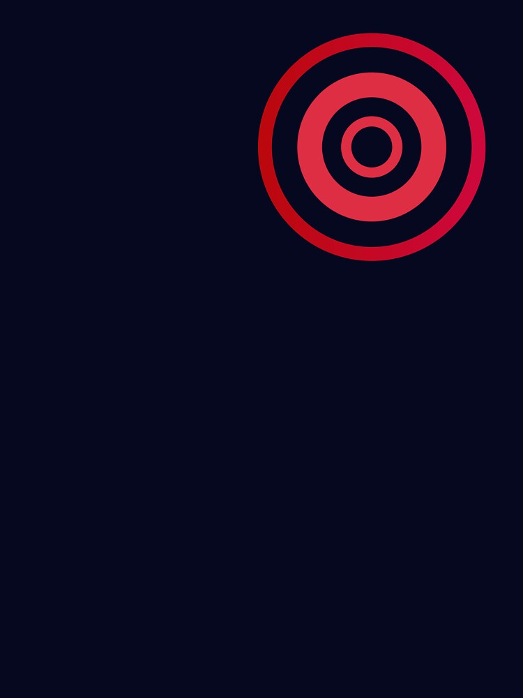 Minimalist Geometric Circles Abstract Modern Design by SolutionsArt
