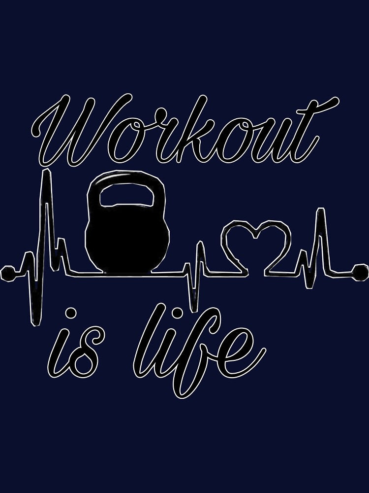 Workout is life design by sreckov-desig