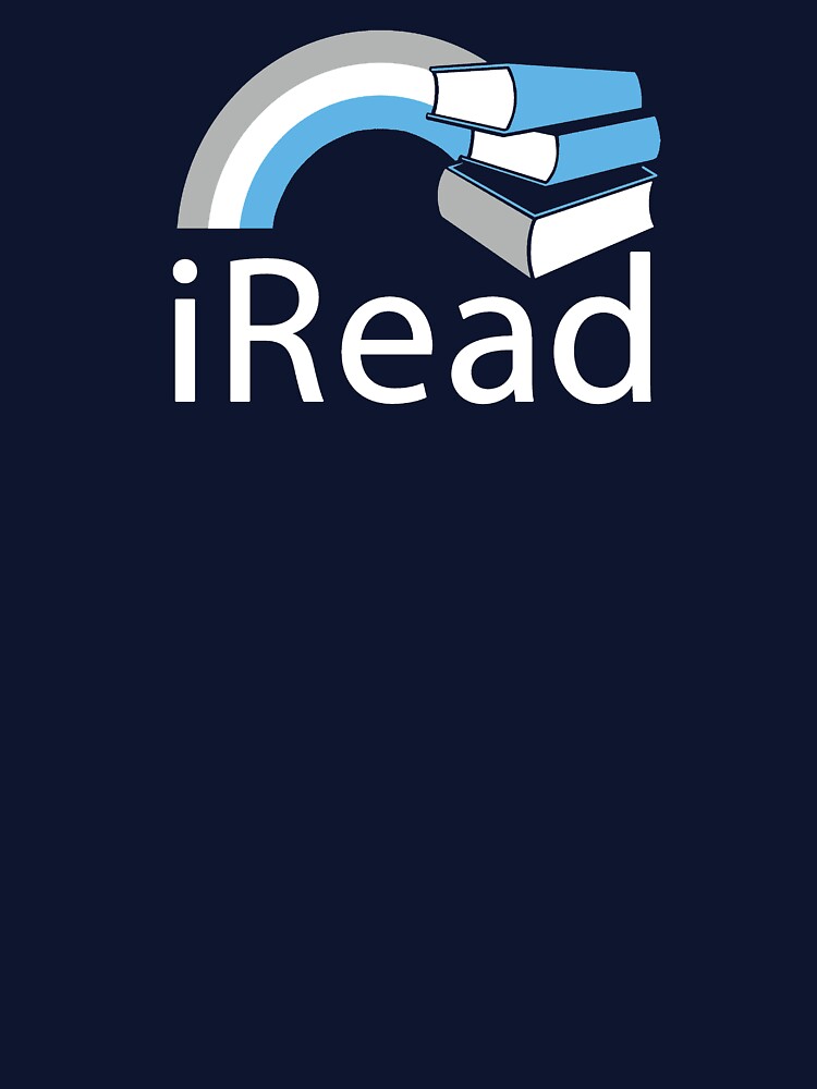 i Read | Reading Slogan for Book Lovers by BootsBoots