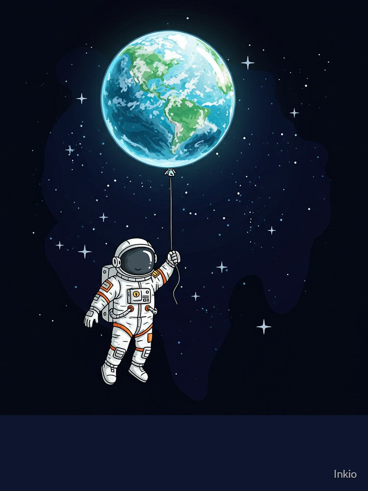 Small Astronaut, Big Dreams by Inkio