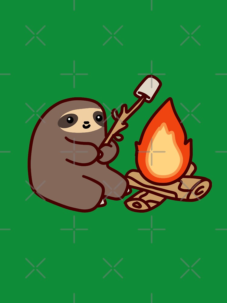 Campfire Sloth by SaradaBoru