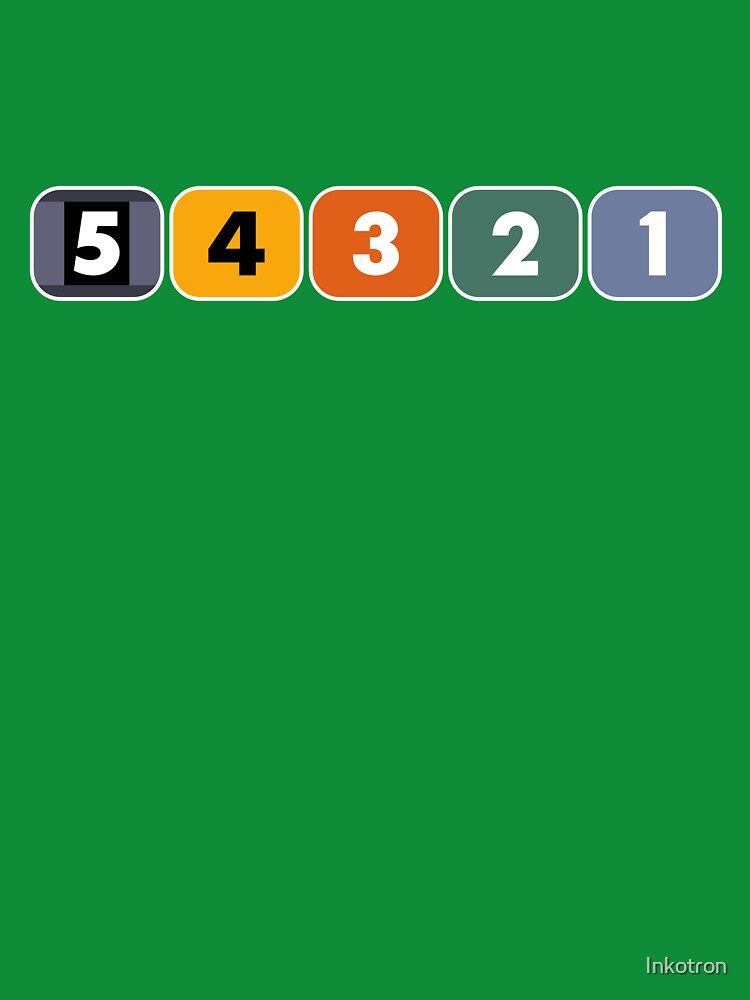 Thunderbirds 5-4-3-2-1 by Inkotron