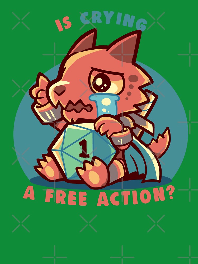 Crying is a Free Action by TechraNova
