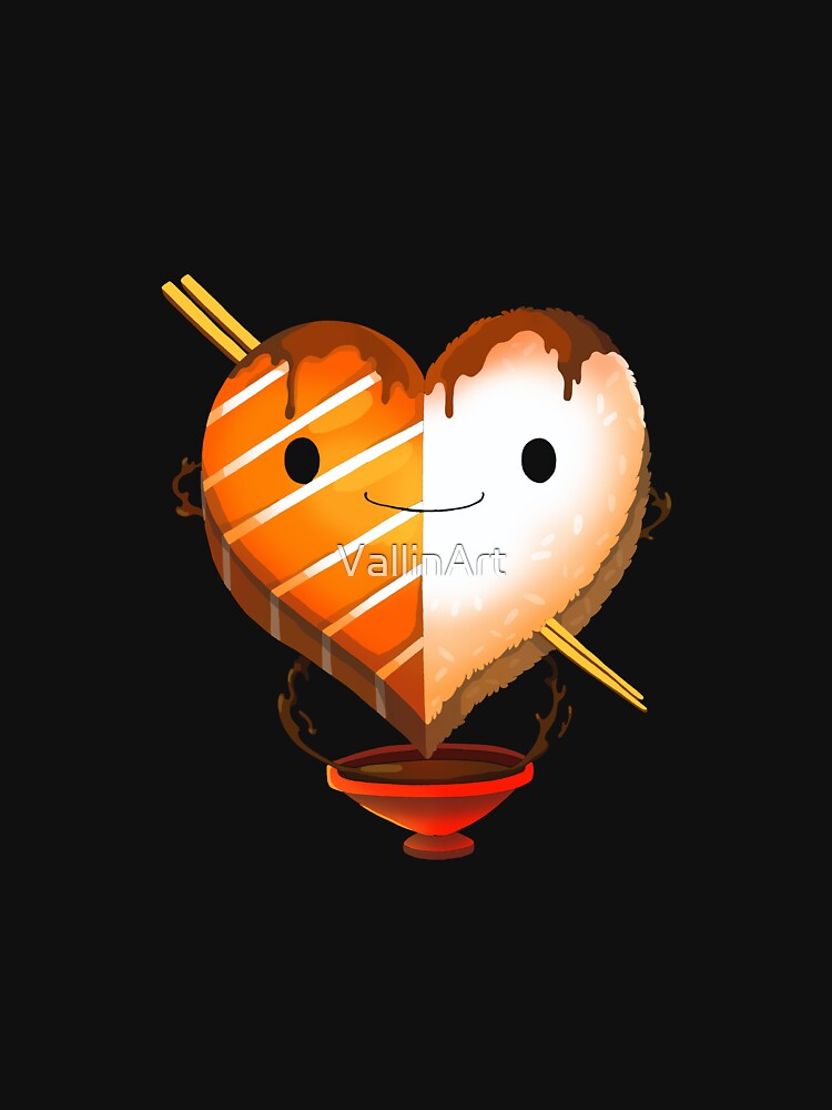 Sushi Valentine by VallinArt