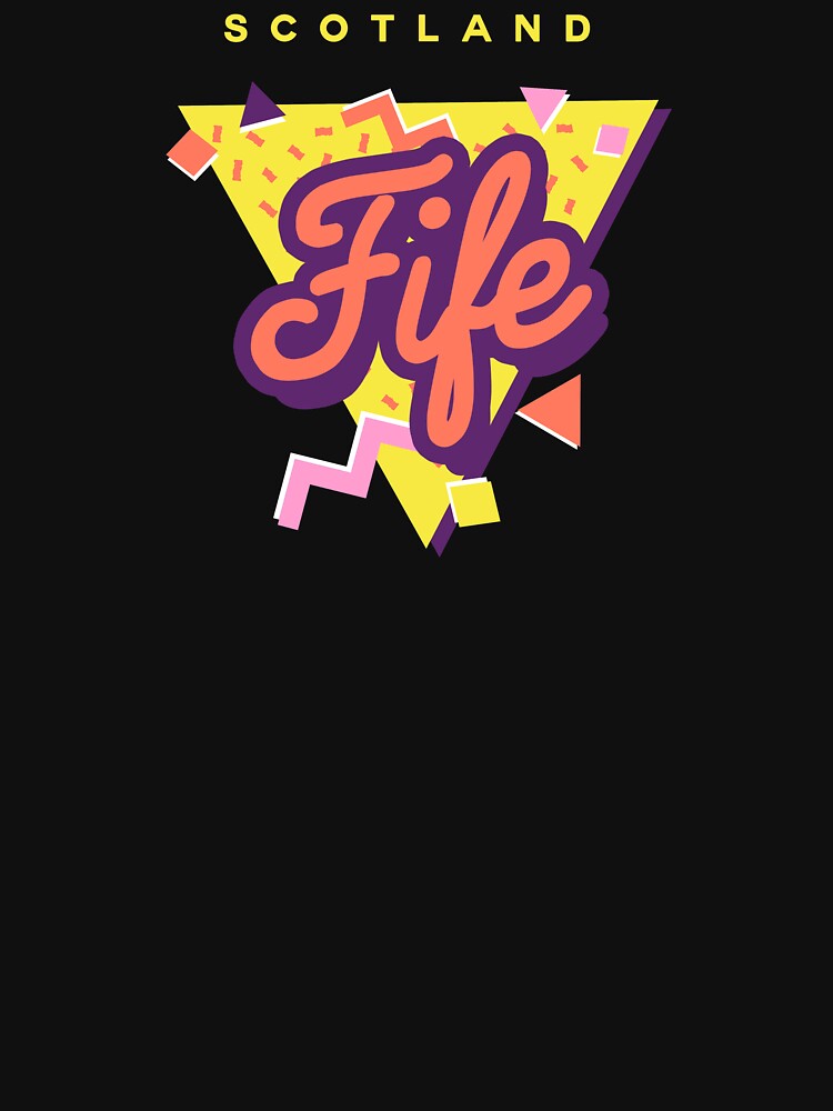 Retro 90s Pop 'Fife' Vintage Scotland by dinosareforever