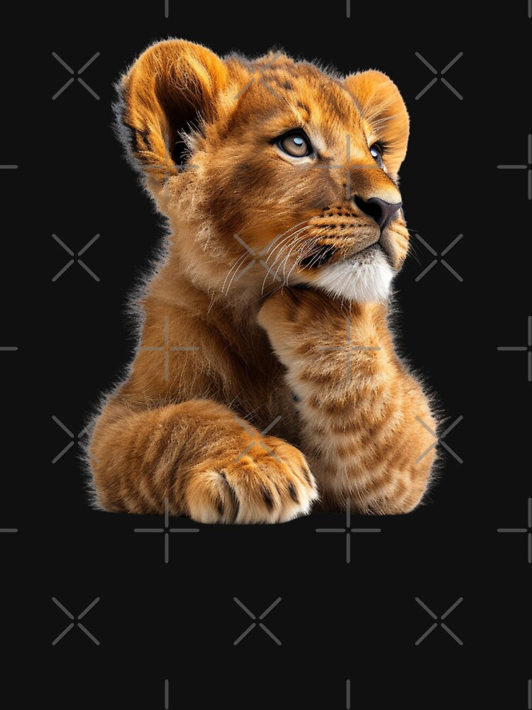 Photorealistic Baby Lion Cub by HollywoodInked