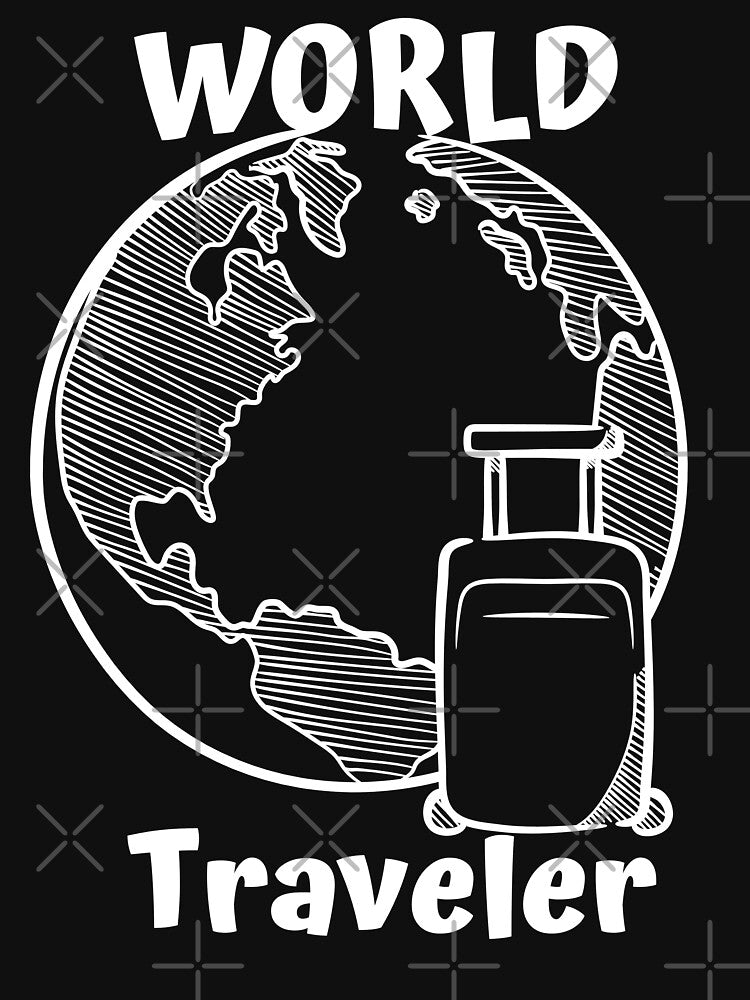 A World Traveler Shirt, Traveling Tee, vacation Trip shirt, Family trip Shirts, by THESRICHA65