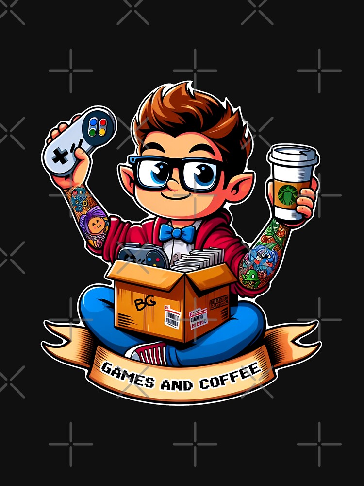 Games and coffee geek by AngelinaBezm