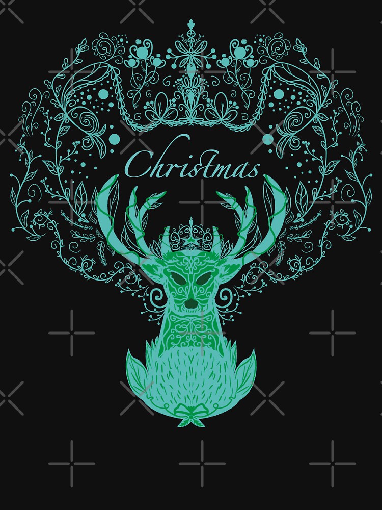 Christmas Deer by Xatutik.art
