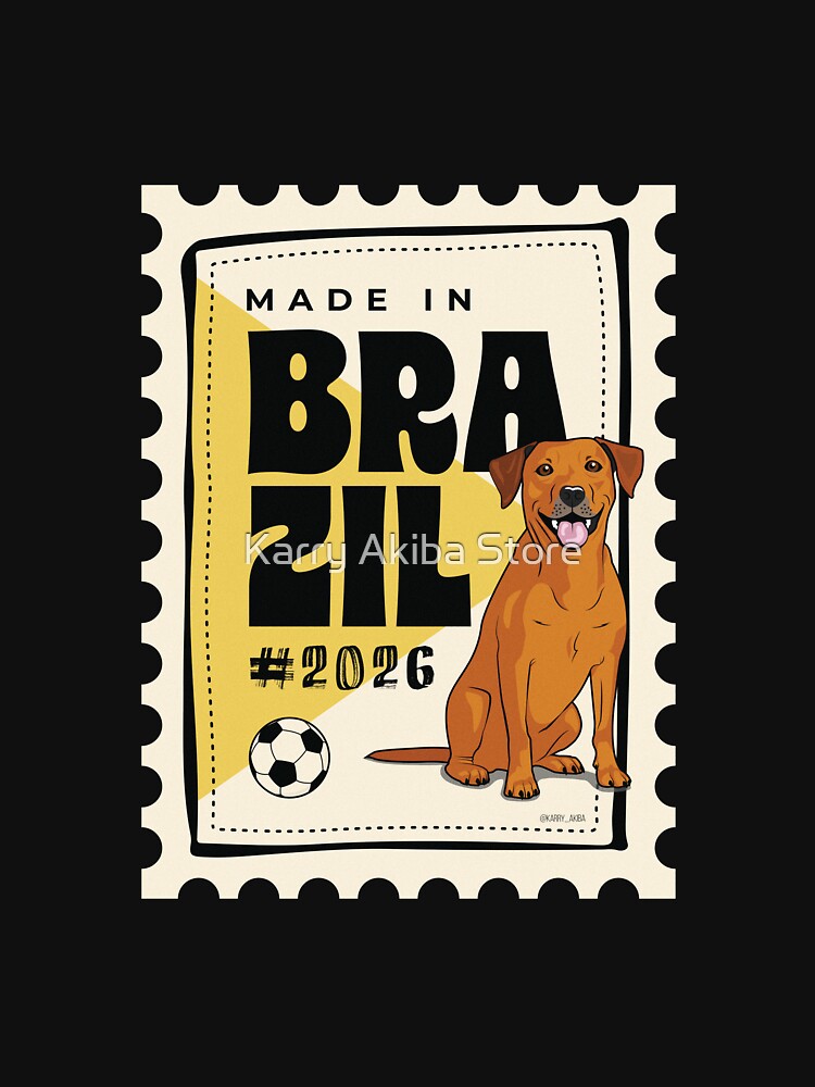 Made in Brazil Caramel Dog by Karry Akiba Store