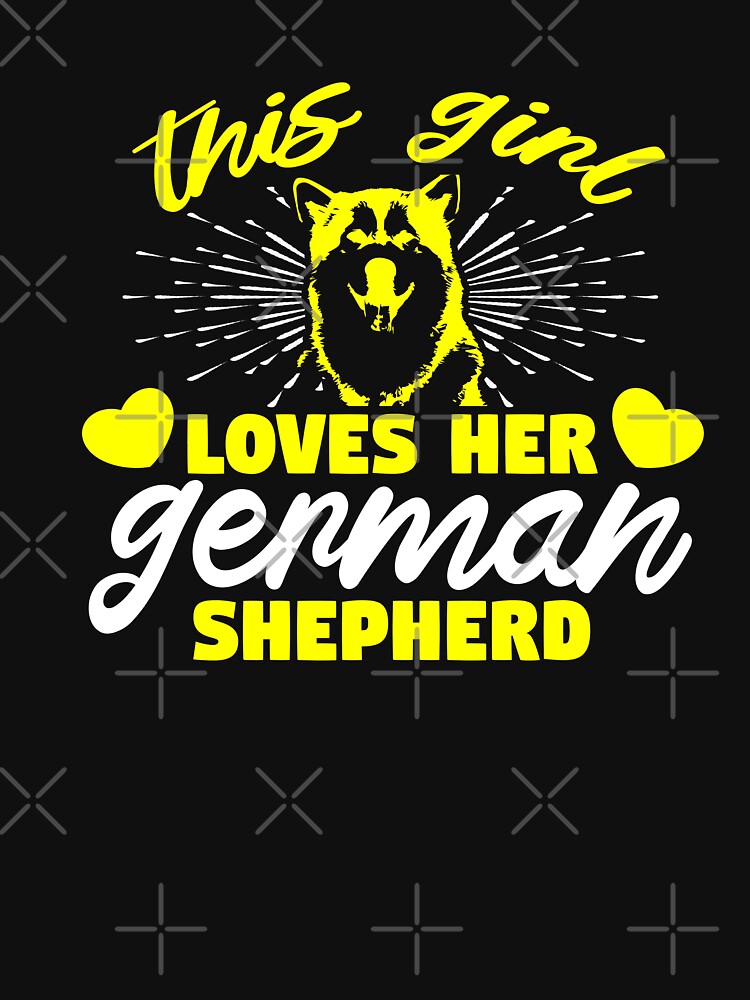 Dog Lover Girl | German Shepherd by teamph