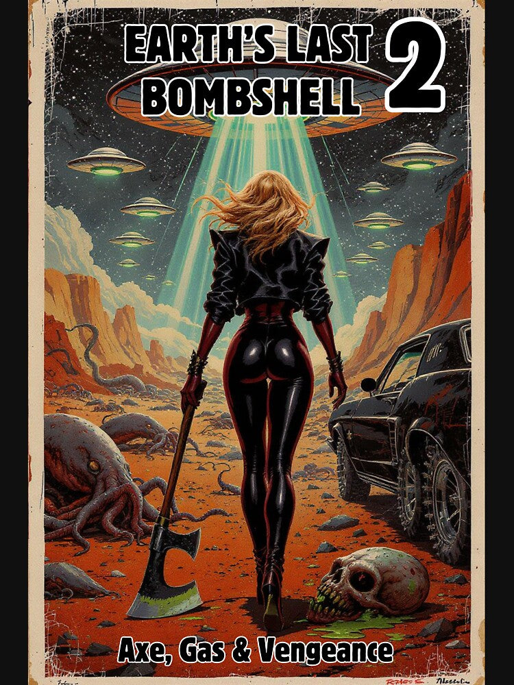 Earth’s Last Bombshell 2 - Retro Sci-Fi Pinup by FilMate