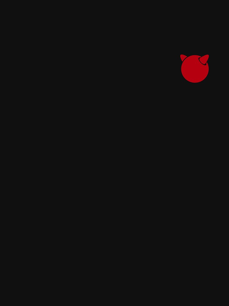 FreeBSD Demon Minimalist Logo by Jackson Levi