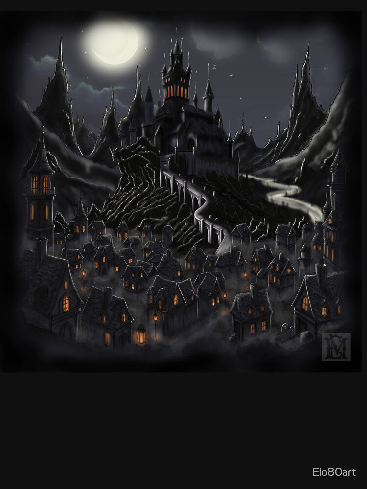The whispering Manor by Elo80art