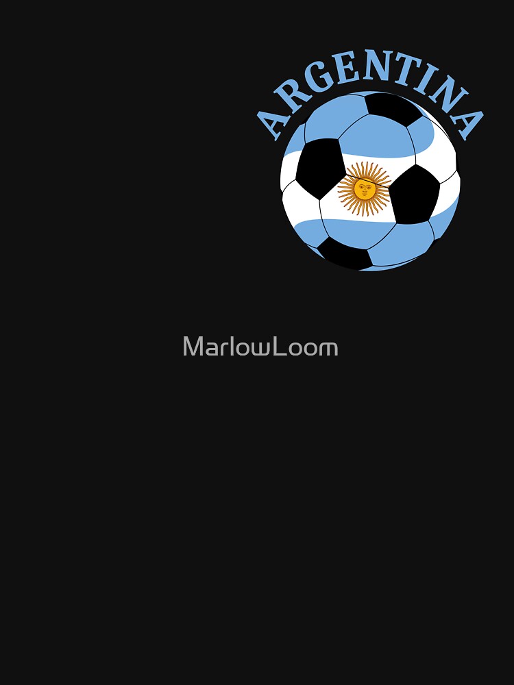 Argentina Football Argentina Gift Sports by MarlowLoom