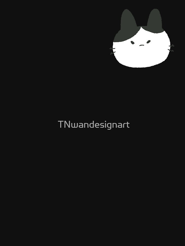 panda cat by TNwandesignart