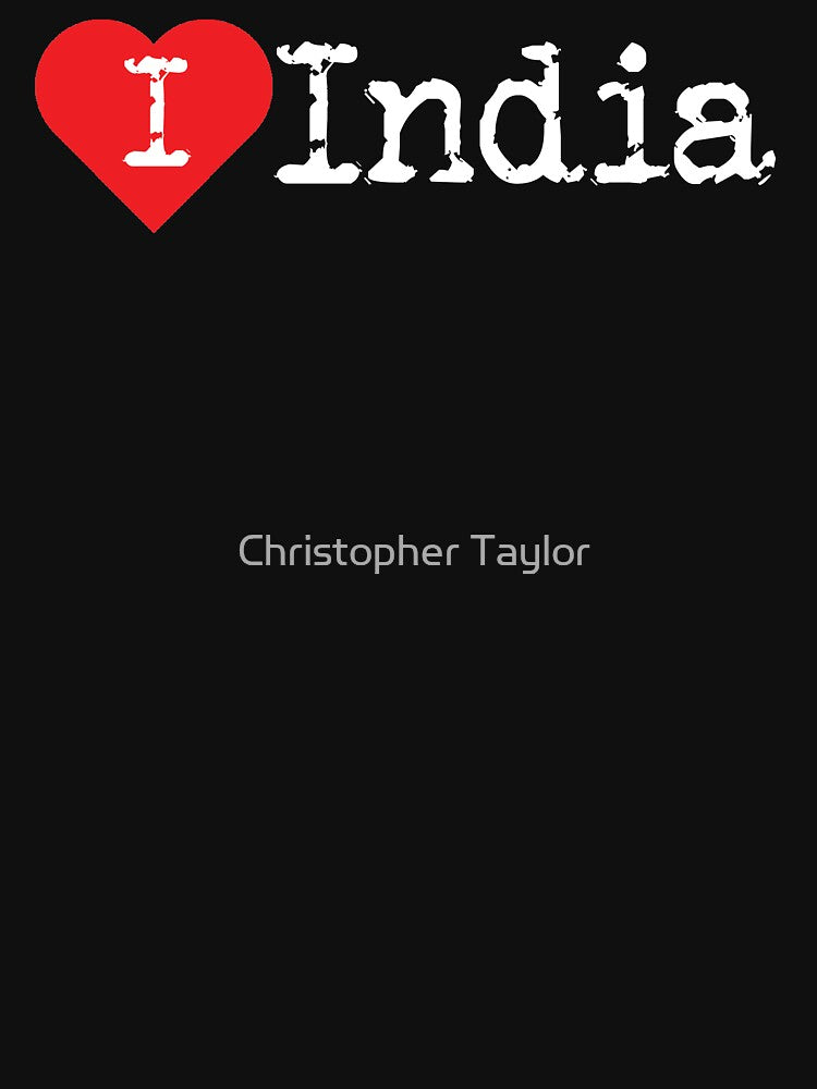I Heart India (love india) | Bold Designs by Christopher Taylor