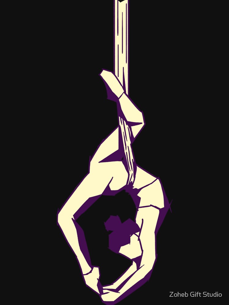 Aerial Dance Sketch 5 by Zoheb Gift Studio