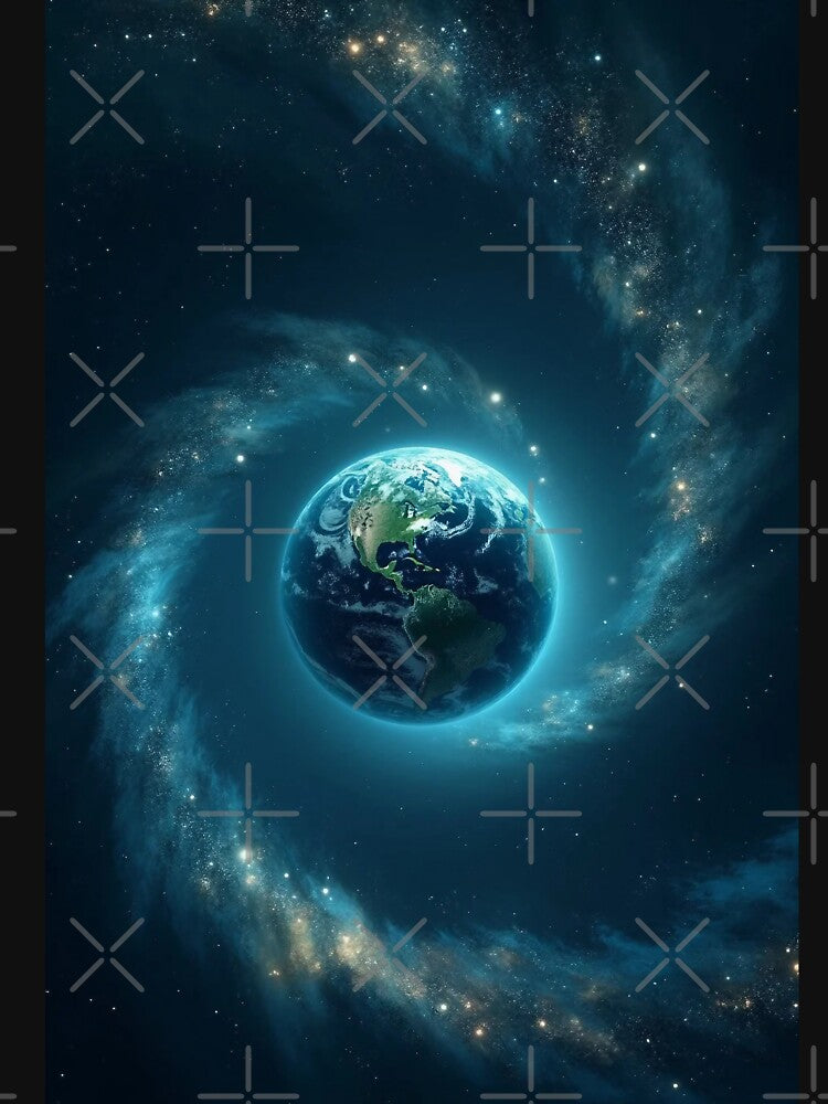 Earth in the space by Creative Visualize