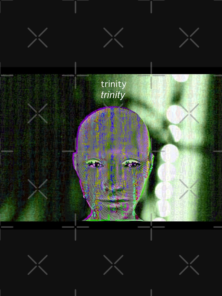 trinity is matrix t-shirt by Miane