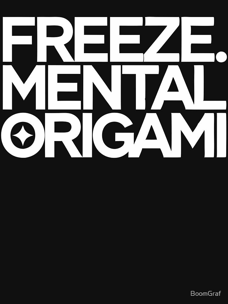 Freeze. Mental origami by BoomGraf