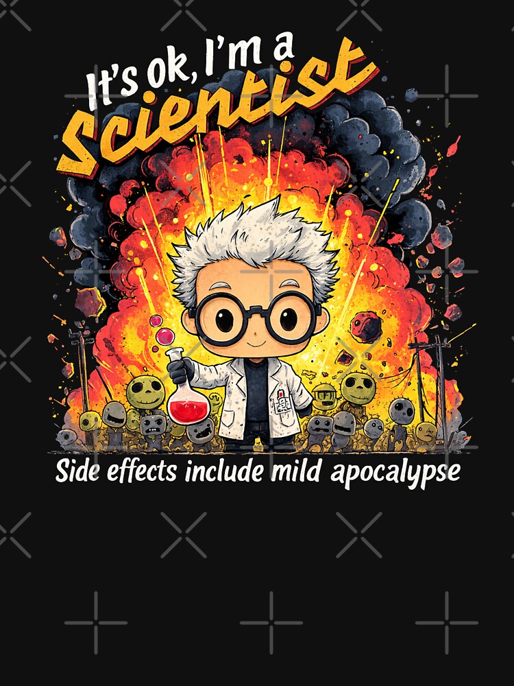 It’s OK, I’m a Scientist – Funny Science Experiment Apocalypse Humor by SoundStyleShop