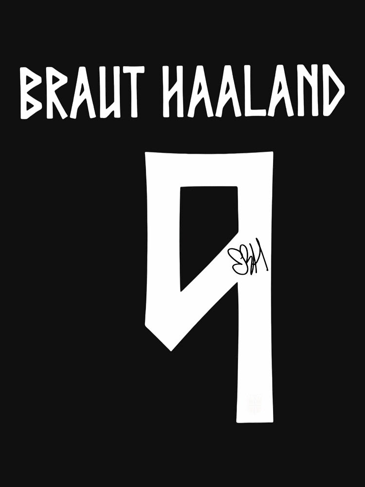 Erling Haaland Norway World Cup Signature by DonetTrent