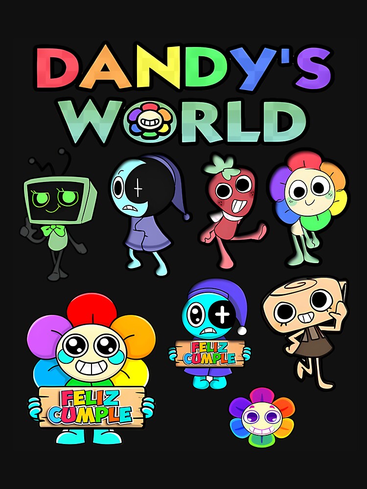 Dandys World Cute Game Character Game Cartoon Sprunki Gamer by Ketshoop