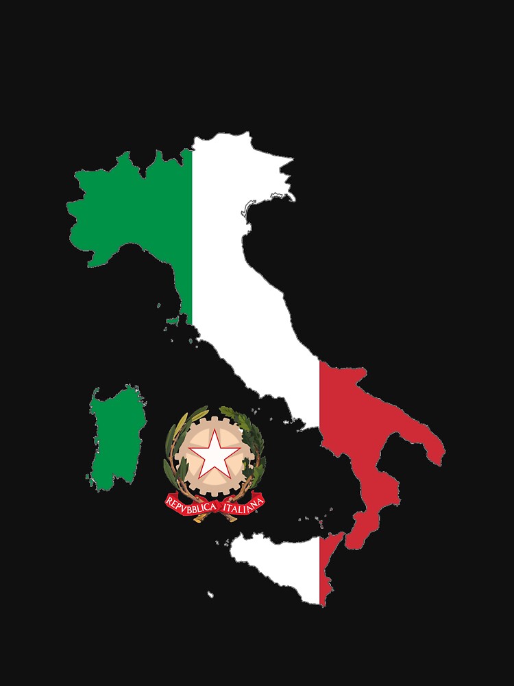 Italy Flag Map by AnimalsDH305