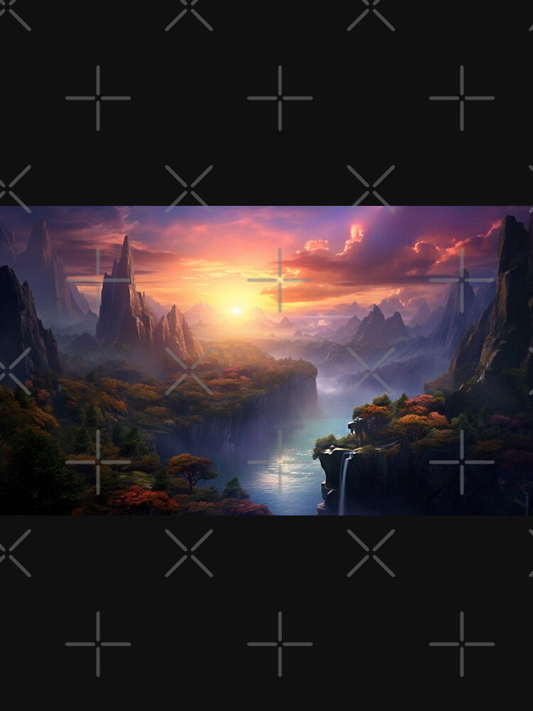 Fantasy Landscape - Echocrest Canyon by Fantasy Masterpiece