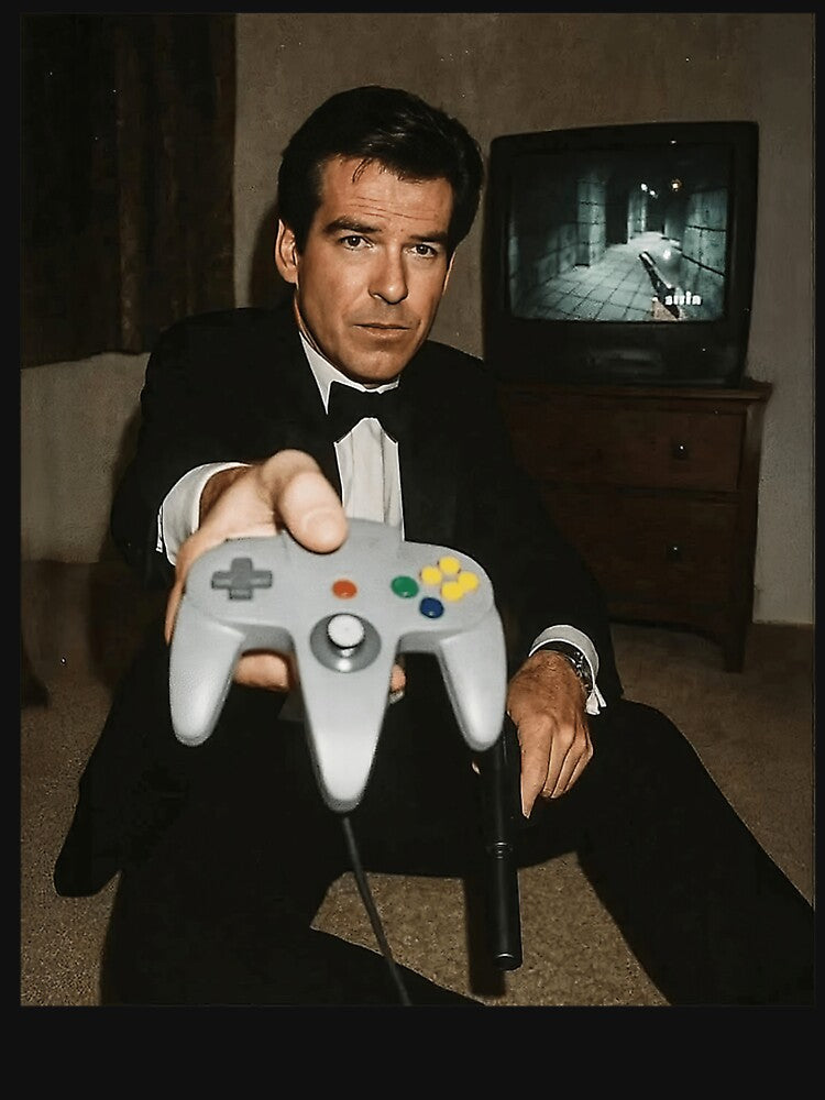 James Bond 007 Gamer Funny Gaming by GarryFadel