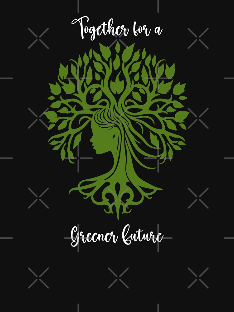Together for a Greener Future Environmental Protection Positive Text by FemiBiutti